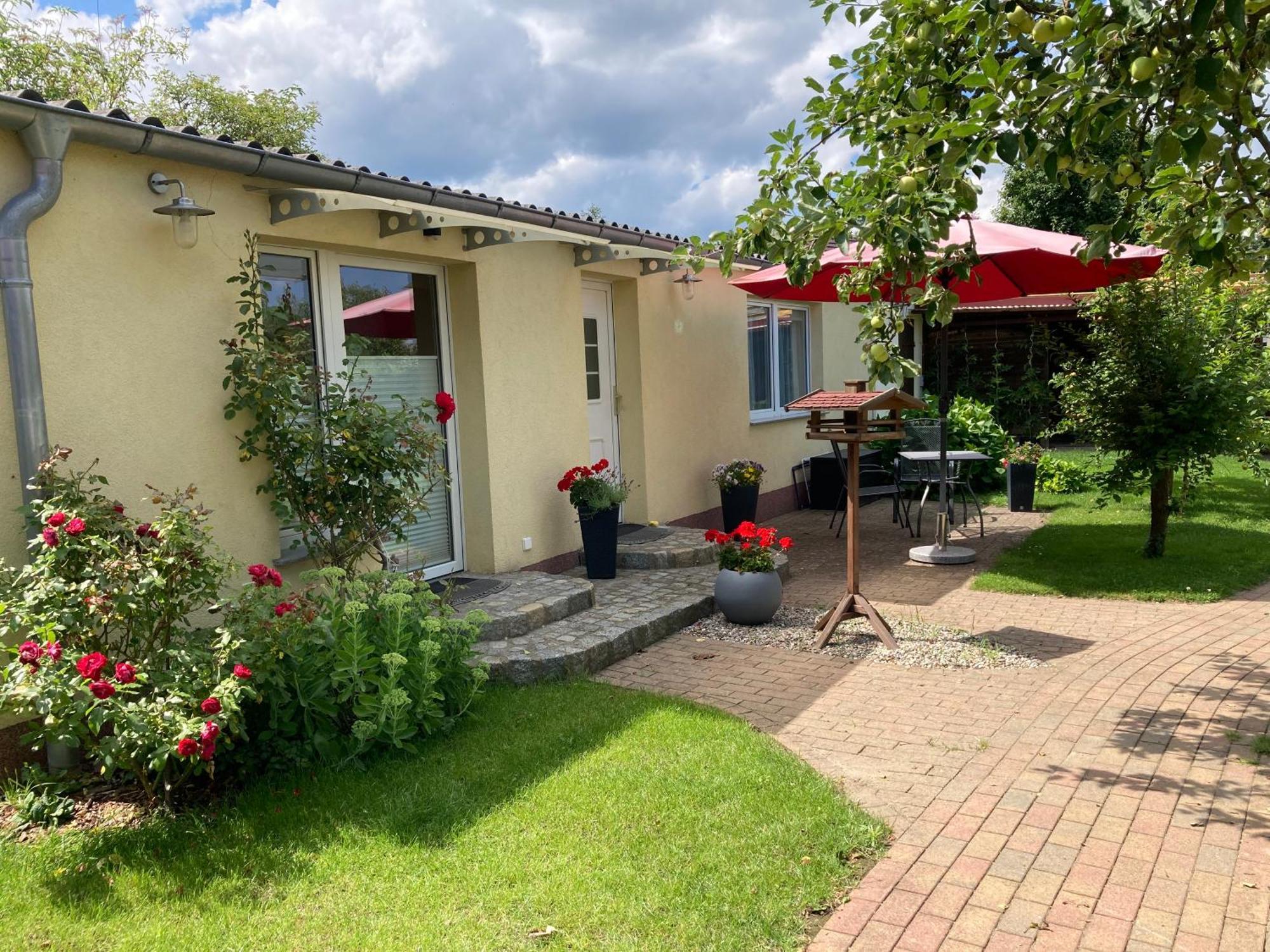 Ferienwohnung Flecken Zechlin Buitenkant foto